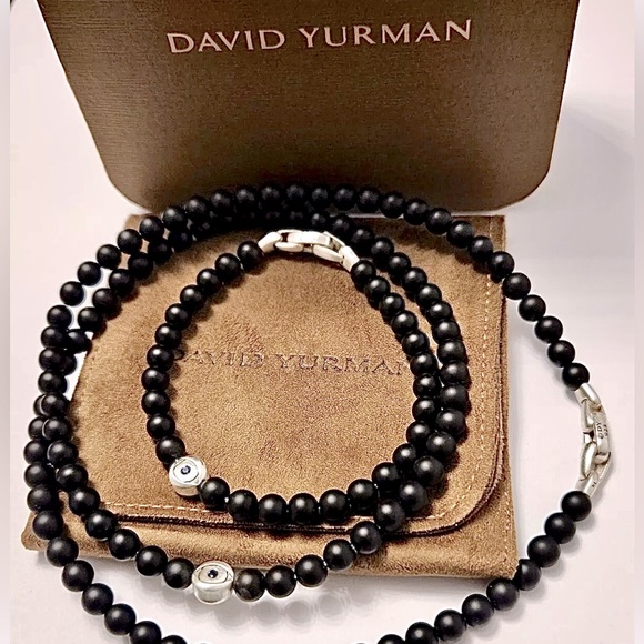 Like new - Authentic David Yurman Necklace & Bracelet - Picture 1 of 4